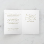 "Twas de Nacht vóór Kerstmis " Feestdagen Kaart (Binnen)