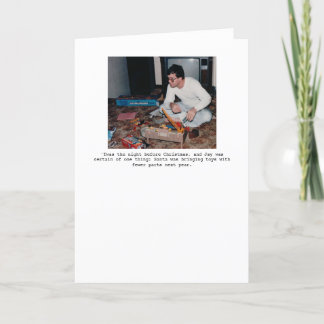 'Twas de nacht vóór Kerstmis… Wenskaart Feestdagen Kaart