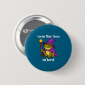 Twas Het tisme M'nheer Grappige Meme Kikker Heks A Ronde Button 5,7 Cm (Voorkant /achterkant)