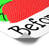 Twas Night voor Kerstmis Poster (Hoek)