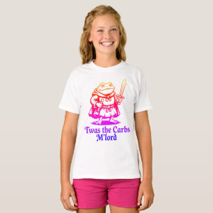 ’Twas The Carbs M’Lord  Grappige Middeleeuwse Kikk T-shirt