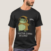 T'Was The Carbs M Lord Medieval Knight Frog T-shirt (Voorkant)