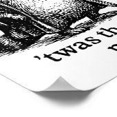 Twas The Carbs Mlord Meme Gift Mannen Vrouwen Kind Poster (Hoek)