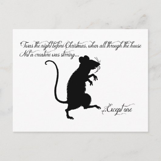 'Twas the Night Before Christmas Feestdagenkaart (Voorkant)