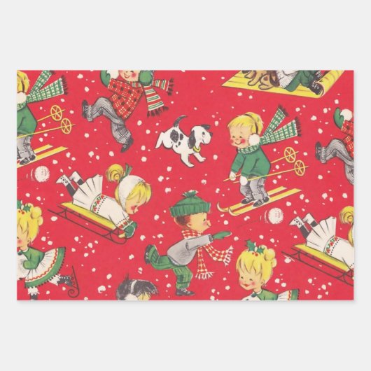 'Twas the Night Before Christmas Inpakpapier Vel (Voorkant 3)