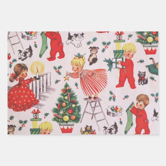 'Twas the Night Before Christmas Inpakpapier Vel (Voorkant 2)