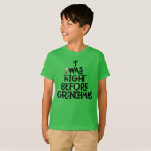 'Twas the Night Before Grinchmas T-shirt (Voorkant volledig)
