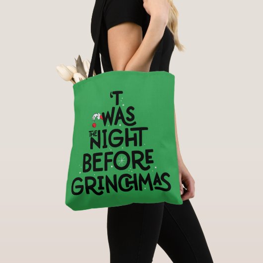 'Twas the Night Before Grinchmas Tote Bag (Dichtbij)