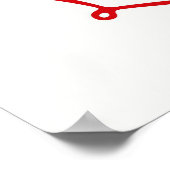 Twas The Night Before Holiday Rehearsal Dinner Poster (Hoek)