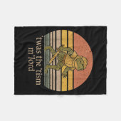 Twas The Tism M Lord Frog Knight - Autism Awarenes Fleece Deken (Voorkant (Horizontaal))