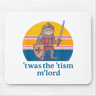 Twas The Tism M Lord Frog Knight - Autism Awarenes Muismat