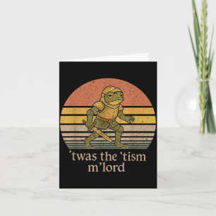 Twas The Tism M Lord Frog Knight - Autisme Bewustz Kaart