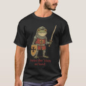 Twas the Tism M Lord Medieval Frog Knight T-shirt (Voorkant)