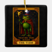 T'was The 'Tism M'Lord Frog Meme Autism Awareness Keramisch Ornament (Voorkant)