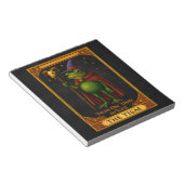 T'was The 'Tism M'Lord Frog Meme Autism Awareness Notitieblok (Schuin)