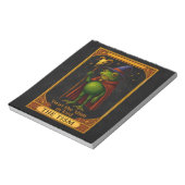 T'was The 'Tism M'Lord Frog Meme Autism Awareness Notitieblok (Linkerzijde)