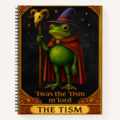 T'was The 'Tism M'Lord Frog Meme Autism Awareness Notitieboek (Voorkant)