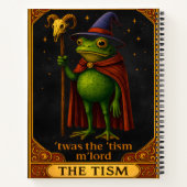 T'was The 'Tism M'Lord Frog Meme Autism Awareness Notitieboek (Achterkant)