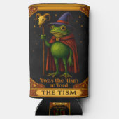 T'was The 'Tism M'Lord Frog Meme Autism Awareness Seltzer Blikjeskoeler (Achterkant)