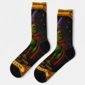 T'was The 'Tism M'Lord Frog Meme Autism Awareness Sokken (Links)