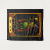 T'was The 'Tism M'Lord Frog Meme Autism Awareness Wandkleed (Voorkant (horizontaal))