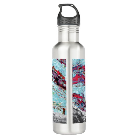 TWater Bottle – Strata Pulse Waterfles (Achterkant)