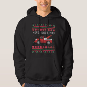 Twaw Truck Ugly Kerstmis Hoodie