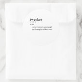 TWEAKER RONDE STICKER (Tas)