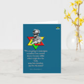 Tweaks Clothing - Marcus Mosiah Garvey Quote - Jam Kaart (Gele Bloem)