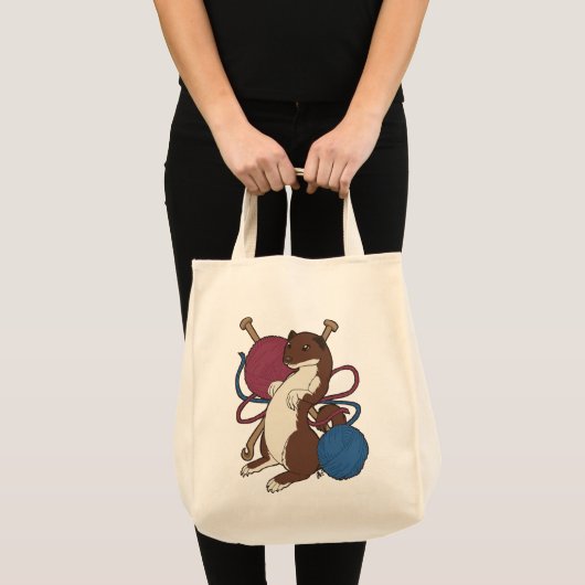 Tweasel Sack Tote Bag (Voorkant (product))