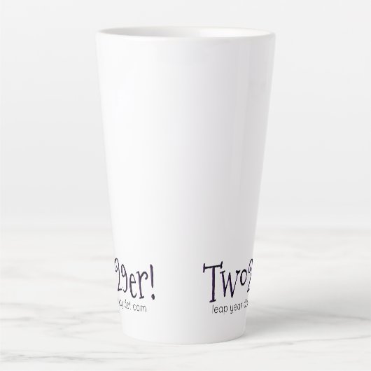 Twee29er! Latte Mok (Voorkant)