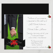 Twee aangepaste homepage-uitnodigingen IV Kaart (Voorkant / Achterkant)