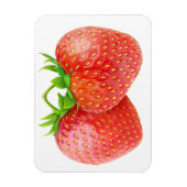 Twee aardbeien magneet (Verticaal)