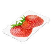 Twee aardbeien magneet (Linkerzijde)