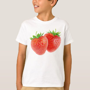 Twee aardbeien t-shirt