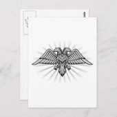 Twee adelaars briefkaart (Voorkant / Achterkant)