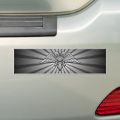 Twee adelaars bumpersticker (Op auto)