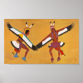 Twee Adelaarsdansers Poster
