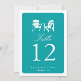 Twee Adirondack Chairs | Tabelnummer Kaart