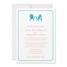 Twee Adirondack Chairs Wedding