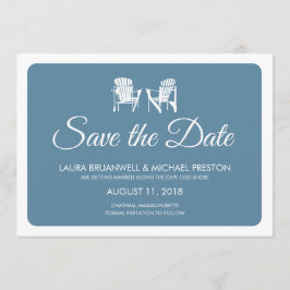 Twee Adirondack Stoelen Redden de Dag Save The Date