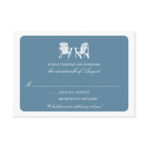 Twee Adirondack-stoelen RSVP