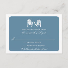 Twee Adirondackstoelen RSVP