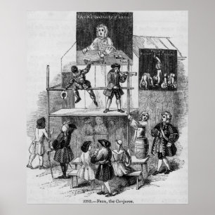 Twee Adverts met betrekking tot Faux, de Conjurer Poster