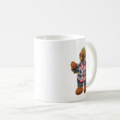 Twee afbeeldingen Ker'D shirt mok (Voorkant rechts)