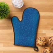 Twee afbeeldingen van een ovenwant worden getoond (Top down)