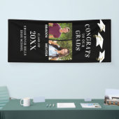 Twee Afgestudeerden Foto's CONGRATS AFSTUDEERDER P Spandoek (Beurs)