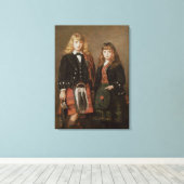 Twee airns canvas afdruk (Insitu (Houten vloer))