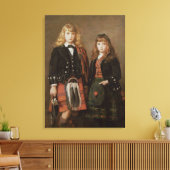 Twee airns canvas afdruk (Insitu (Woonkamer))