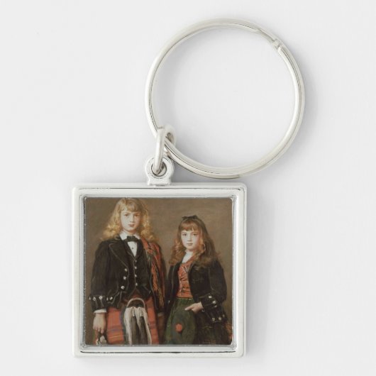Twee airns sleutelhanger (Voorkant)